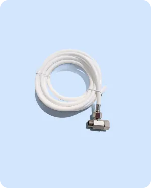 15' Polyurethane Hose with 3/8" Brass Mini Adapter