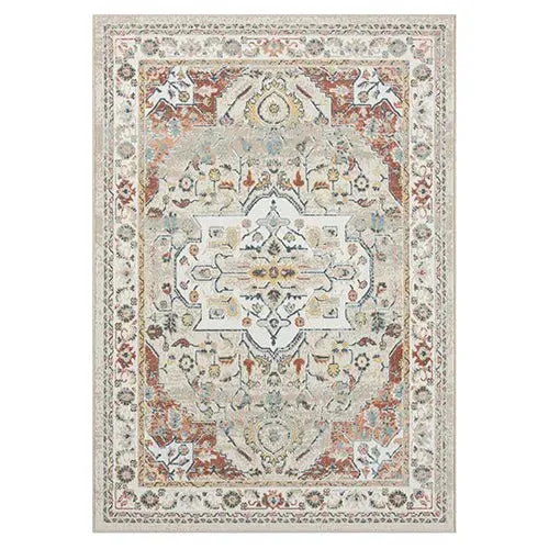 Avalon 82431IOR Ivory/Rust Rug