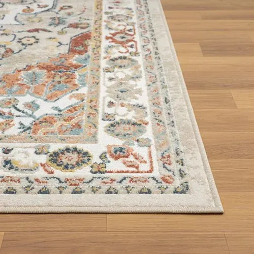 Avalon 82431IOR Ivory/Rust Rug