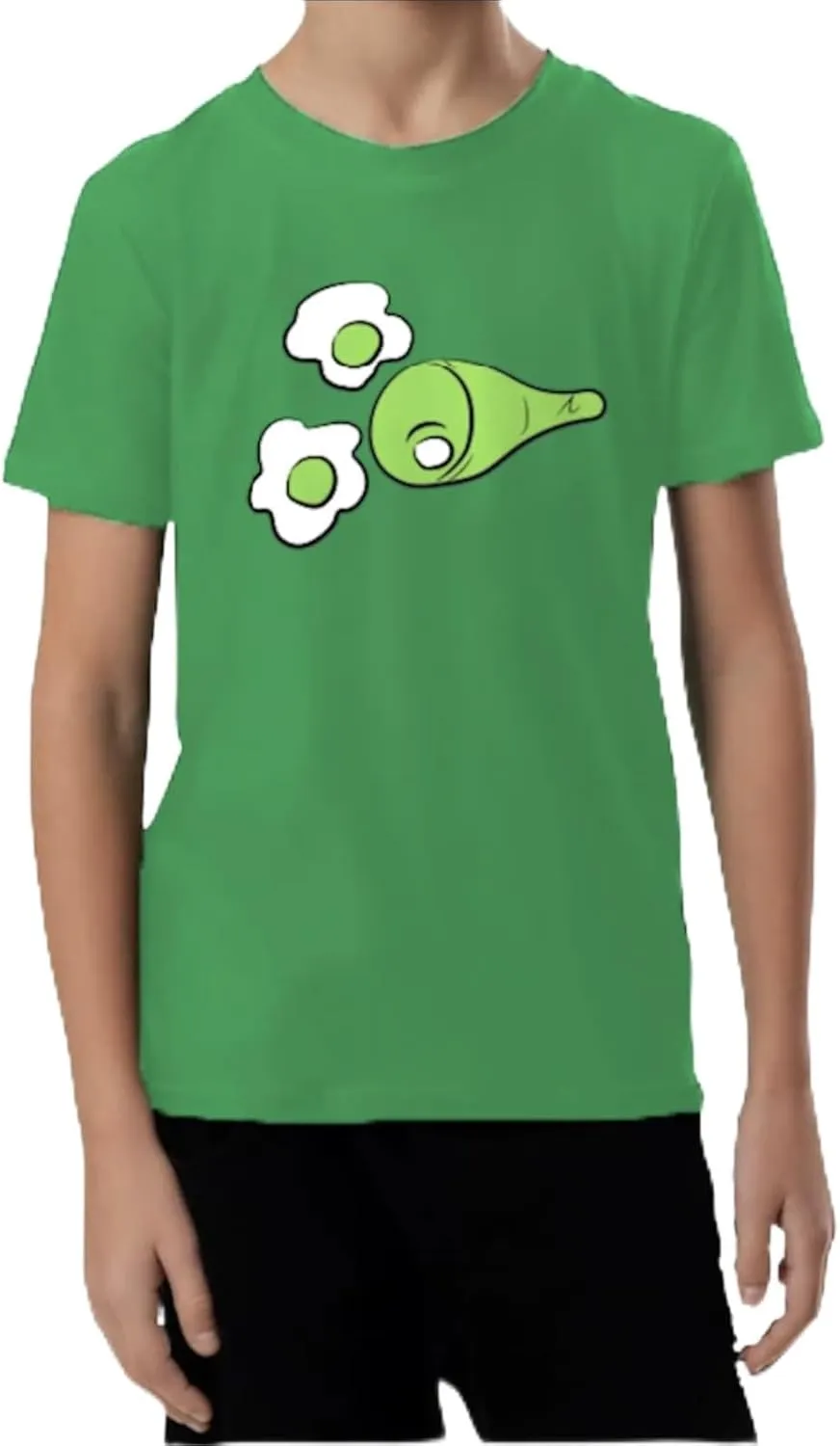 ComfyCamper Boys Green Eggs Shirt - Kids Girl Boy Toddler T Tshirts Halloween Christmas Tees Costume