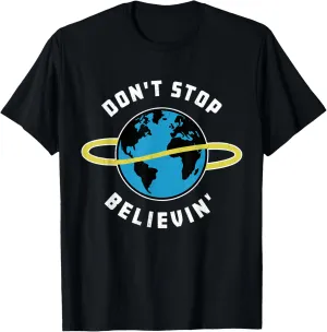 Don't Stop Believing Vintage Styles 80s 90s Music Rocks T-Shirt