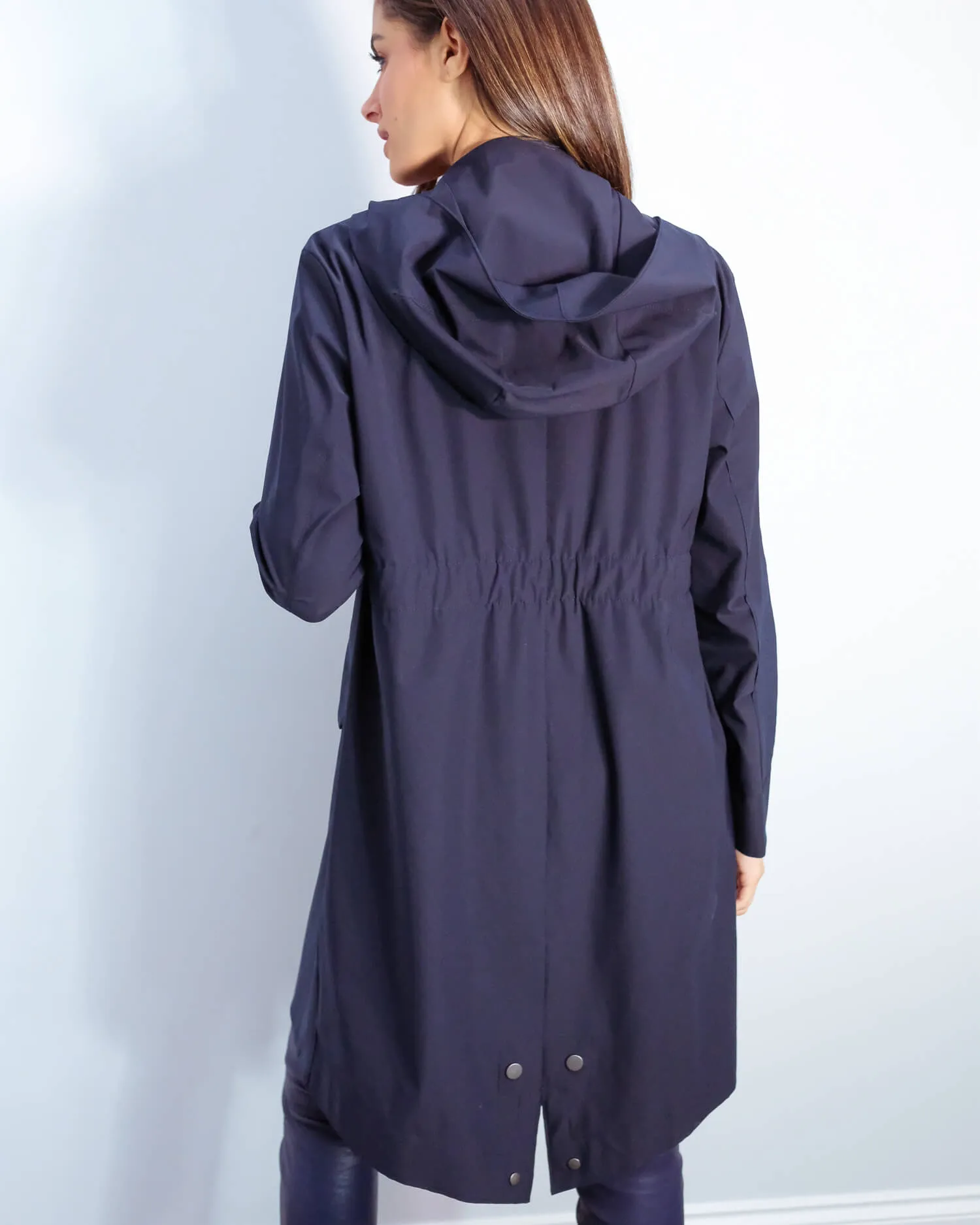 HWL Fishtale parka light technic in dark blue