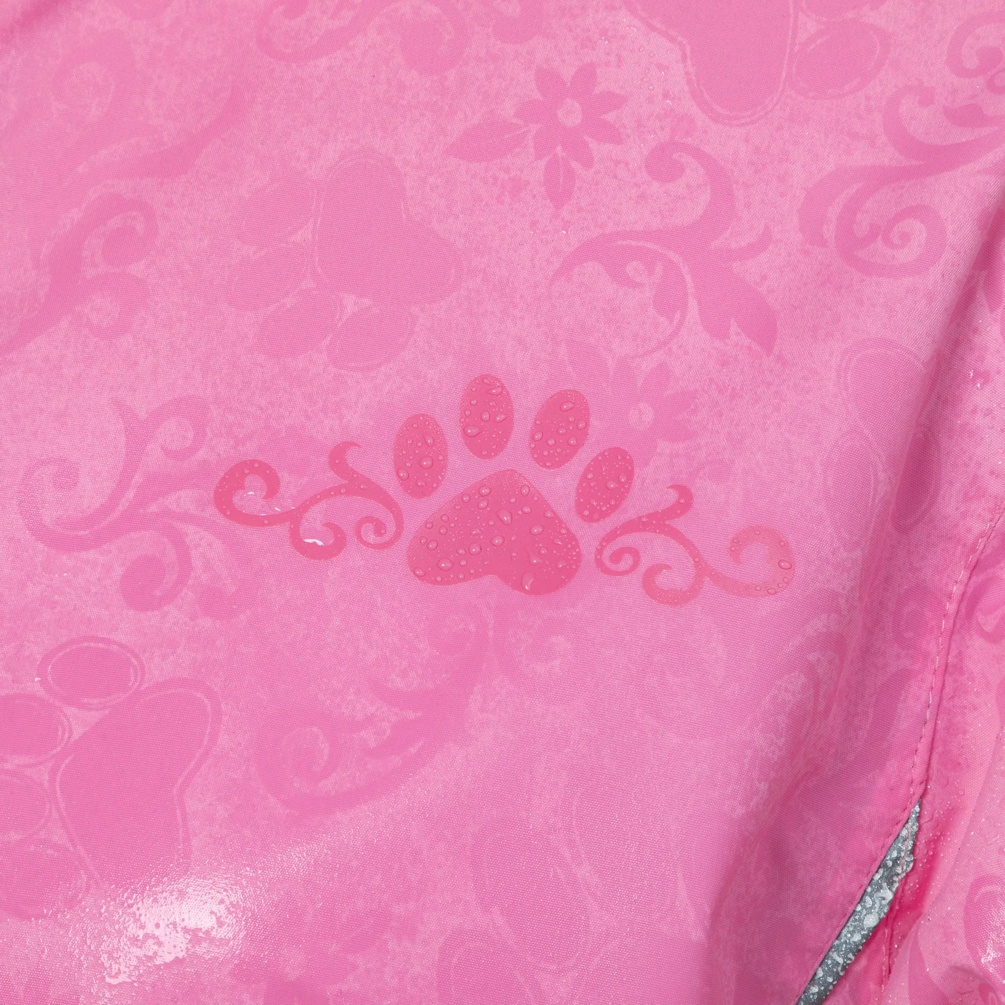 Magical Print Paw Print Rain Jacket