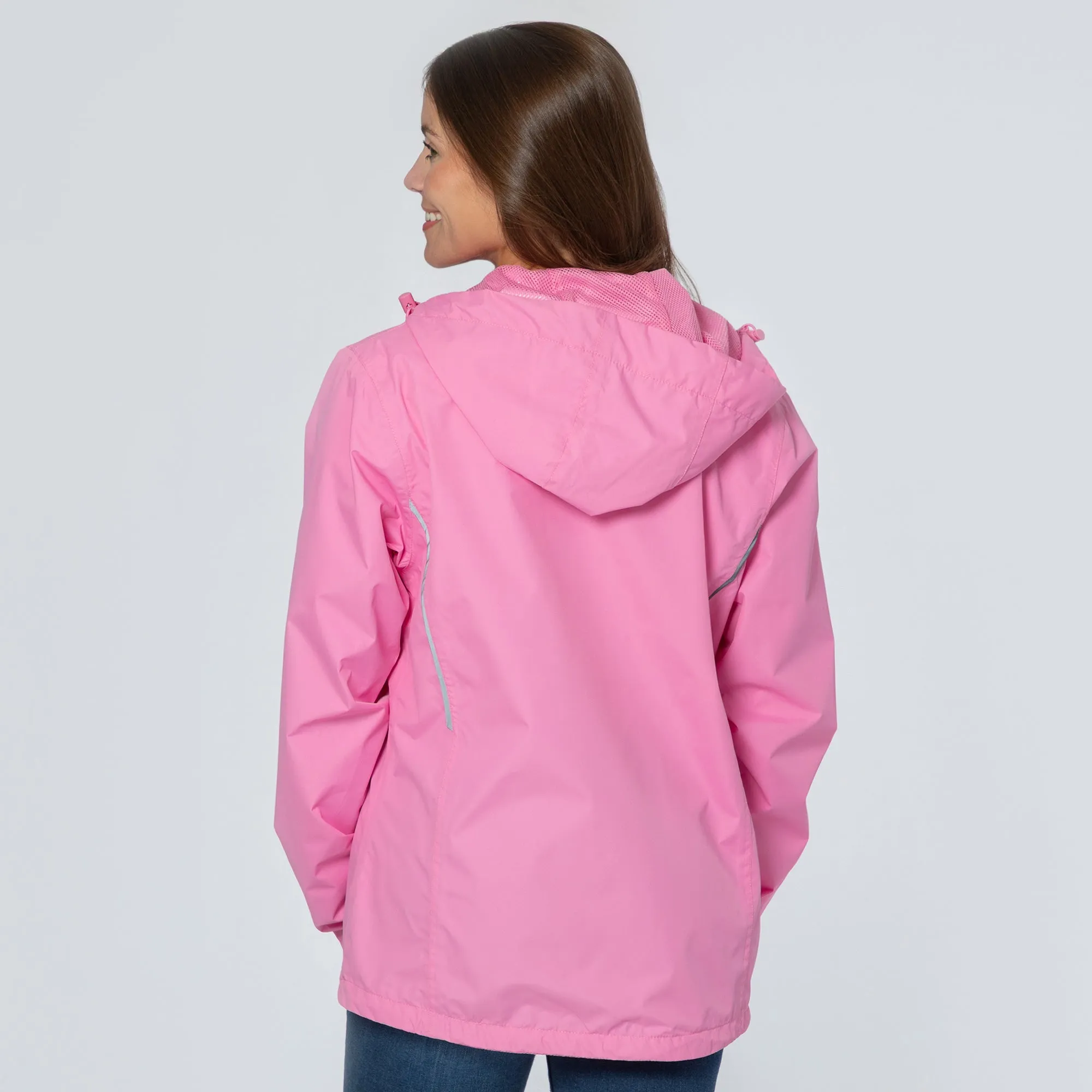Magical Print Paw Print Rain Jacket