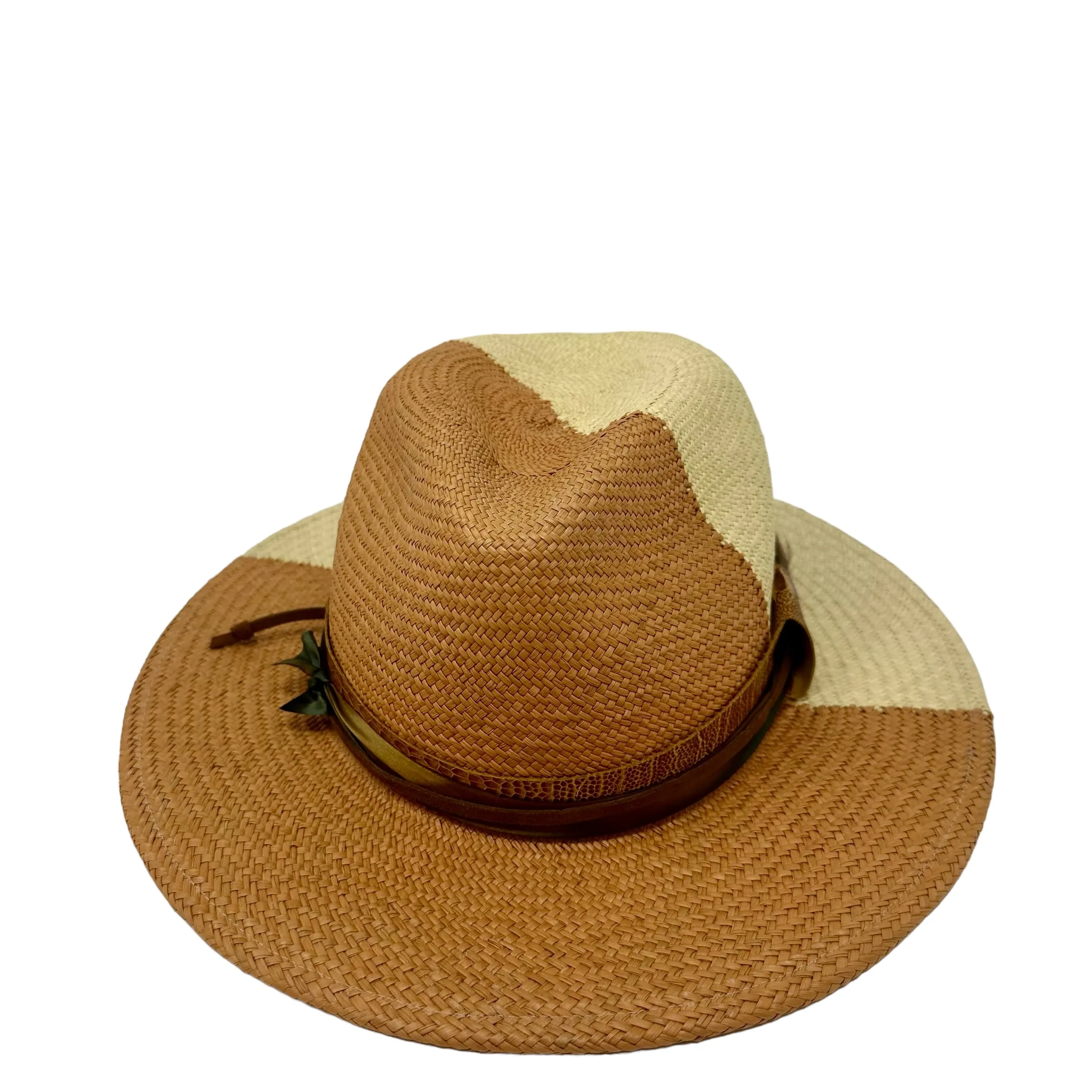 Orange Two Tone Fedora