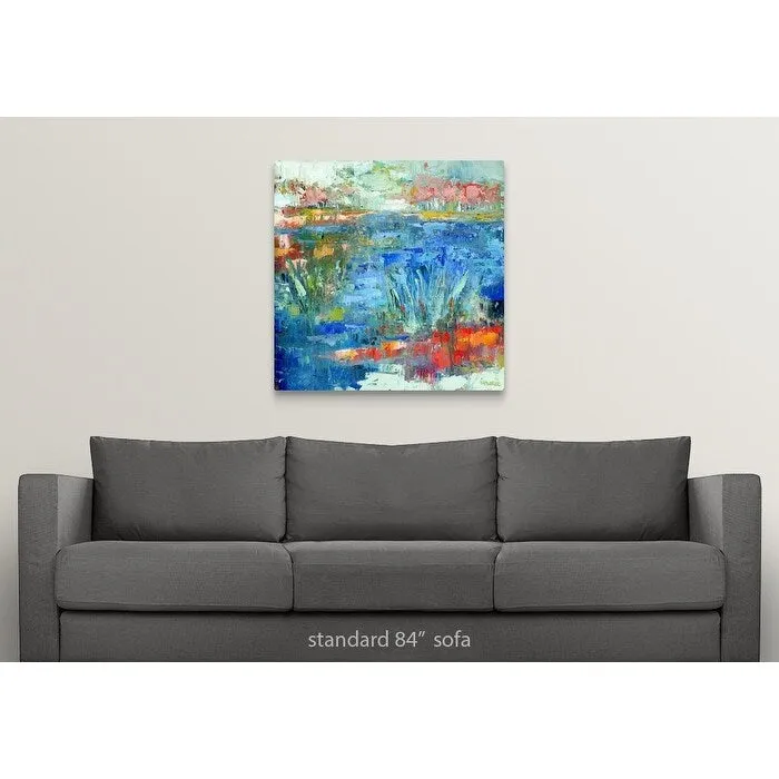 "Blue Marsh" Canvas Wall Art