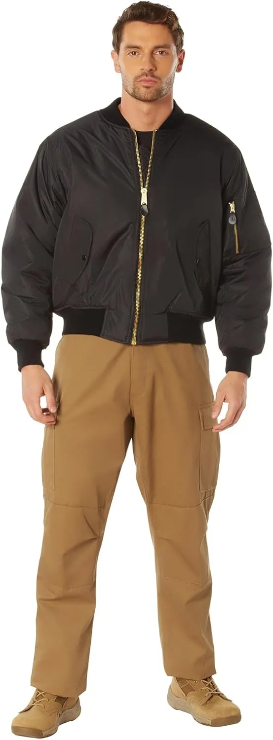 Rothco Enhanced Nylon MA-1 Flight Jacket - Classic Style