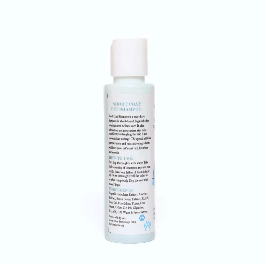 Short Coat Pet Shampoo - 100 ml