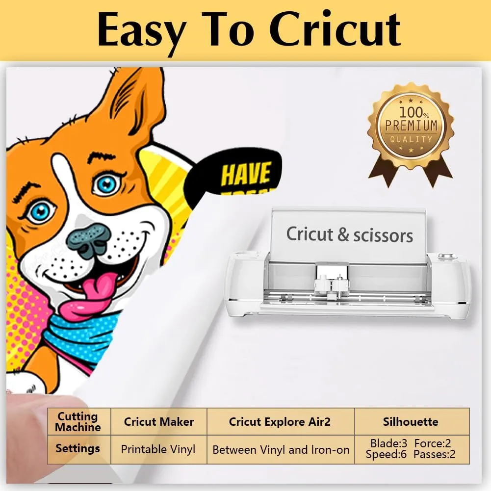 TransOurDream Tru-Heat Transfer Paper for Inkjet Printer (30 Sheets, 8.5x11") Printable Heat Transfer Vinyl for T Shirts Iron on Transfers for Dark Fabrics