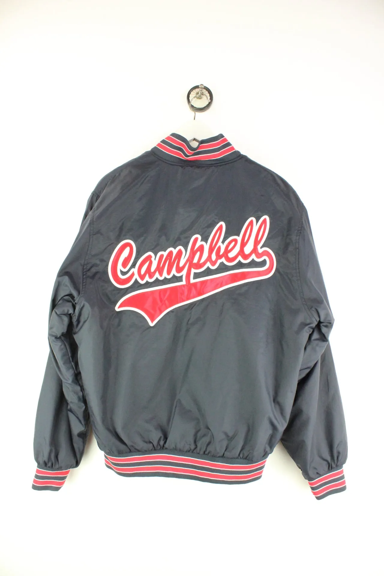 Vintage Black Holloway Baseball Jacket (M)