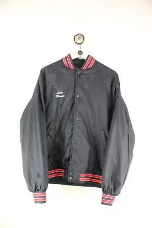 Vintage Black Holloway Baseball Jacket (M)